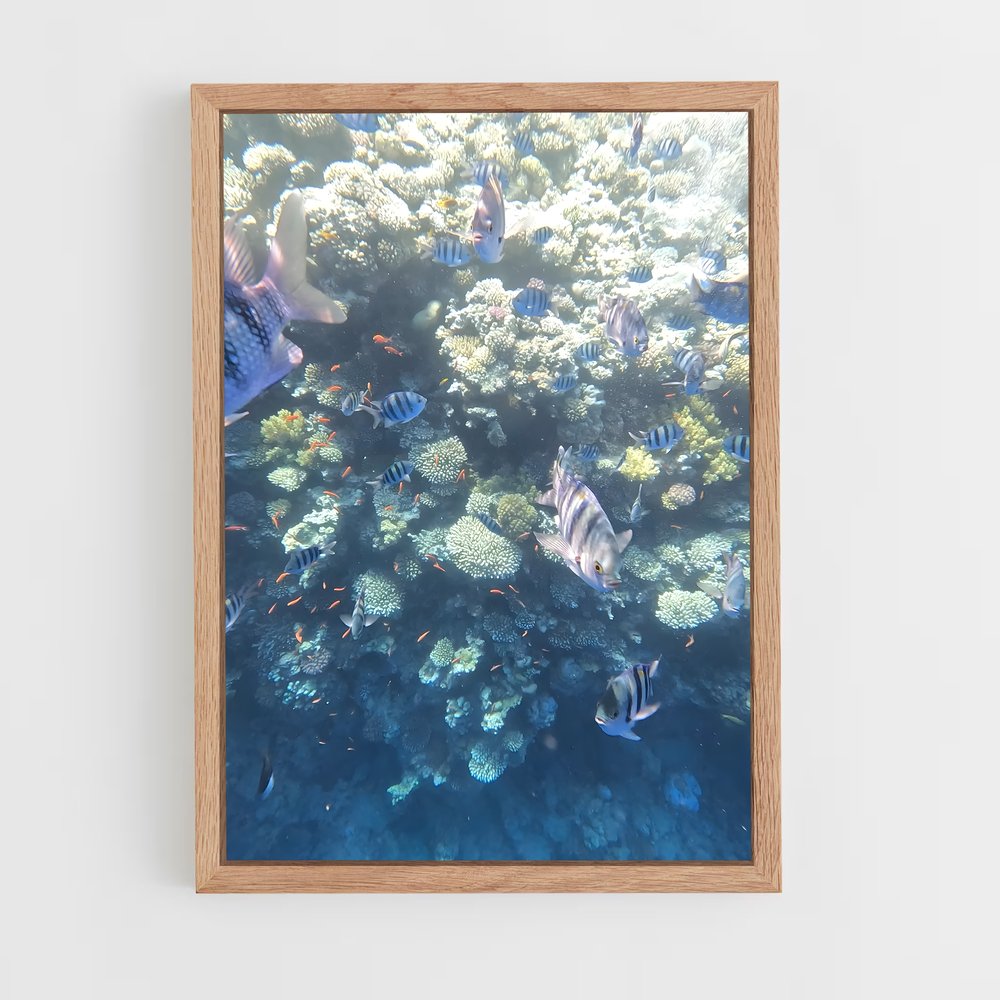 Poster Blue hole – affiche Plongée en apnée (vue 4)
